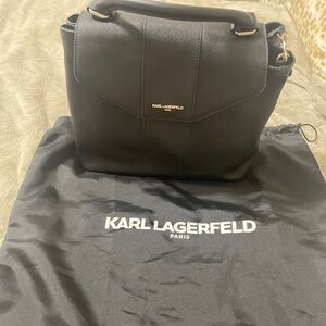 Karl Lagerfeld Black Tote
